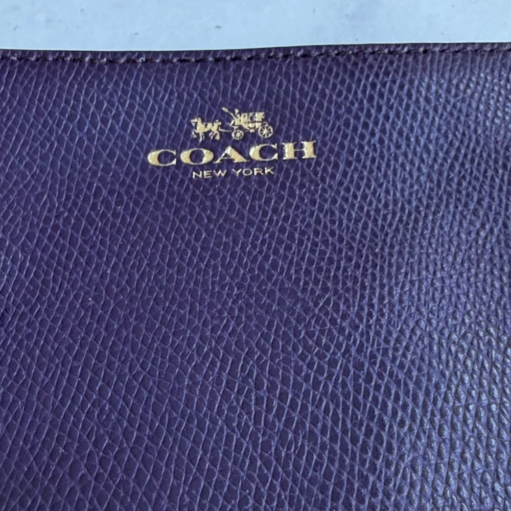Coach Corner Zip Wristlet - Picture 2 of 5